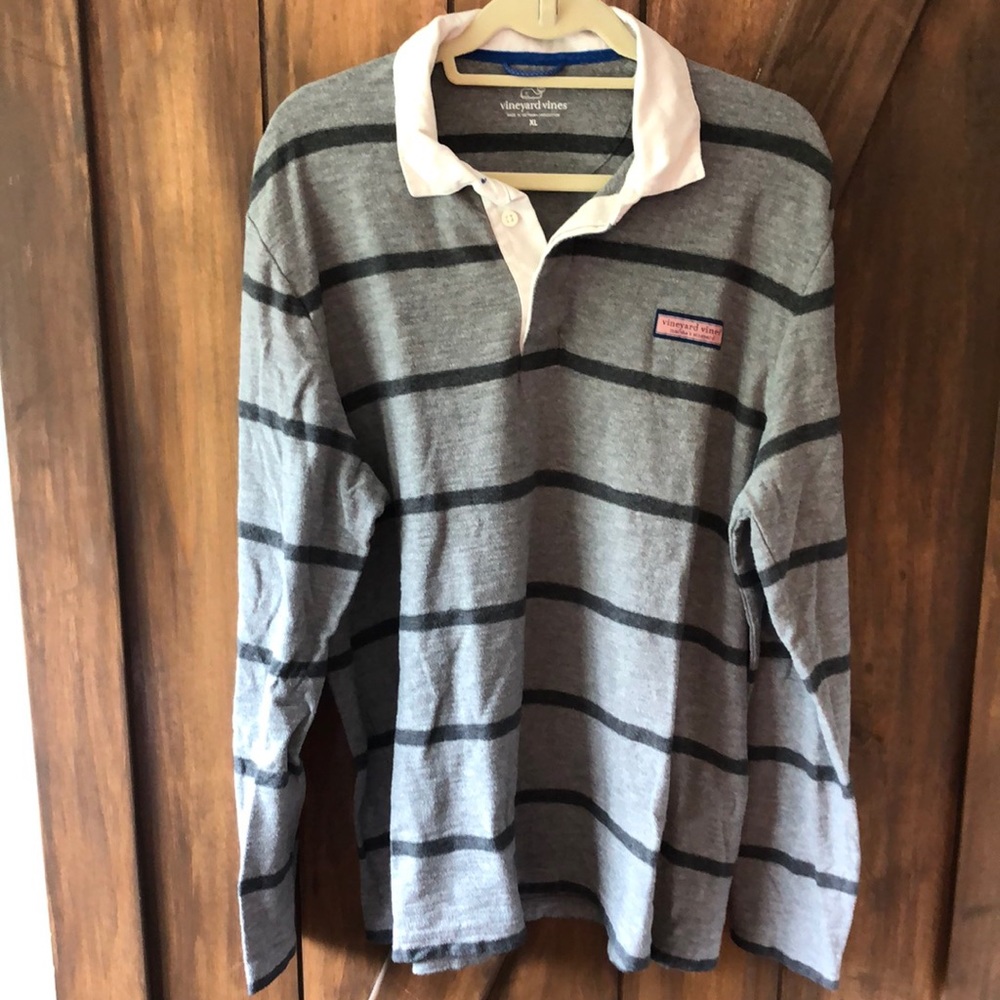 Vineyard Vines striped Shirt Size XL